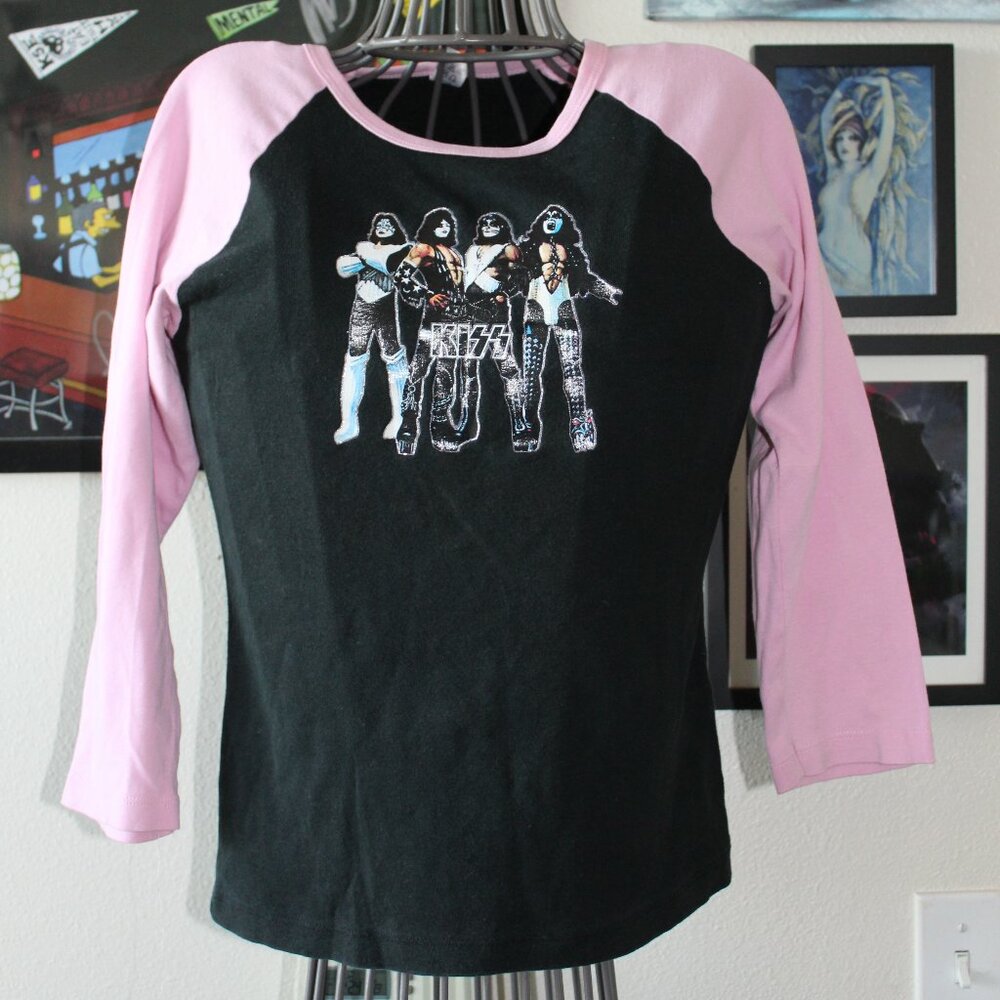 Kiss 3/4 Sleeve T-Shirt